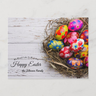 Happy Easter Wishes Greeting Card