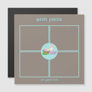 Happy Easter Wishes Magnetic Card