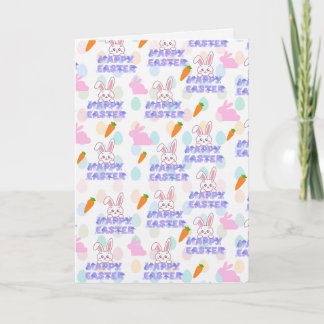 Happy Easter wishes to everybunny Card