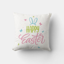 Happy Easter with butterflies