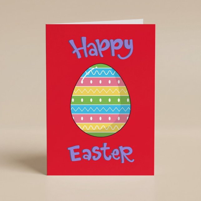Happy Easter With Egg Card (Creator Uploaded)