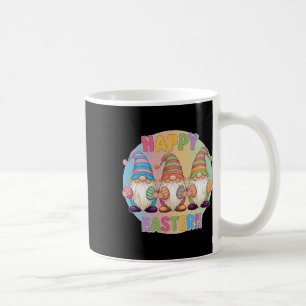Happy Easter Womens Easter Outfit Girls Cute Gnome Coffee Mug