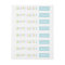 Happy Easter | Wraparound return address label