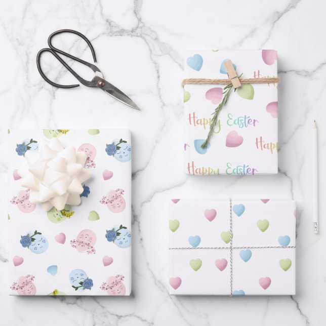 Happy Easter Wrapping Paper (Front)