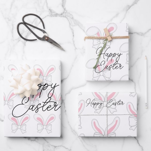 Happy Easter Wrapping Paper (Front)