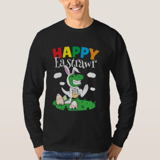 Happy Easterawr Dinosaur Bunny Egg Hunt T-Shirt