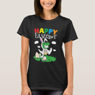 Happy Easterawr Dinosaur Bunny Egg Hunt T-Shirt