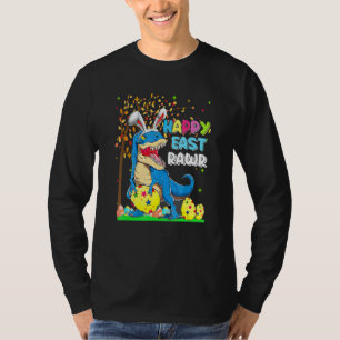 Happy Eastrawr T Rex Bunny Egg Funny Dinosaur East T-Shirt
