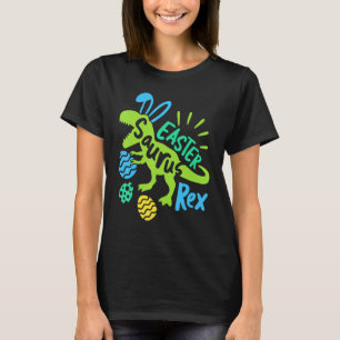 Happy Eastrawr T Rex Easter Bunny Dinosaur Eggs Bo T-Shirt