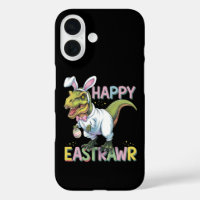 Happy Eastrawr T Rex Easter Dinosaur Bunny Egg