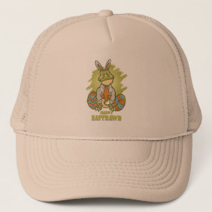 Happy Eastrawr   Trucker Hat