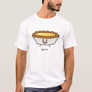 Happy Egg Tart Custard crust Chinese dessert T-Shirt
