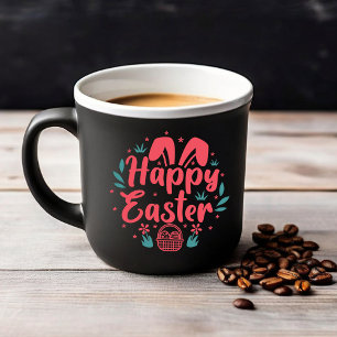 Happy Eggster - Easter Egg Day Two-Tone Coffee Mug
