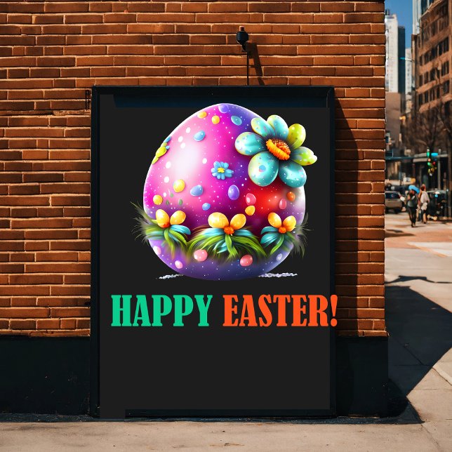 Happy Eggster - Easter Eggs Cute Poster (Creator Uploaded)