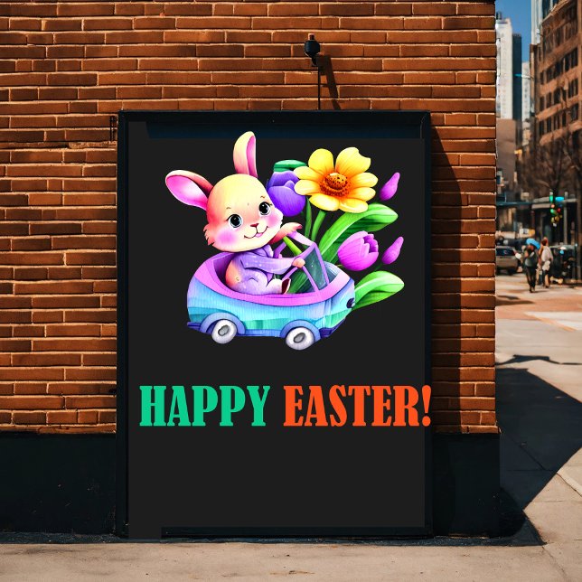 Happy Eggster - Kawai Easters Poster (Creator Uploaded)