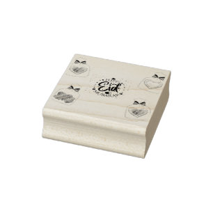 Happy Eid - Eid Adha Mubarak 2022. Rubber Stamp