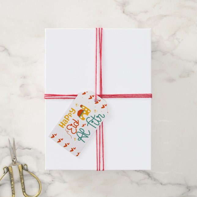 Happy Eid Gift Tags (With Twine)