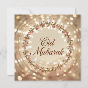 Happy Eid Mubarak Card 