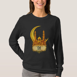 Happy Eid Mubarak Happy Ramadan Islamic Muslim Al T-Shirt