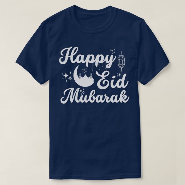 Happy Eid Mubarak T-Shirt (Design Front)