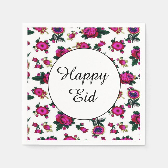 Happy Eid Napkins (Front)