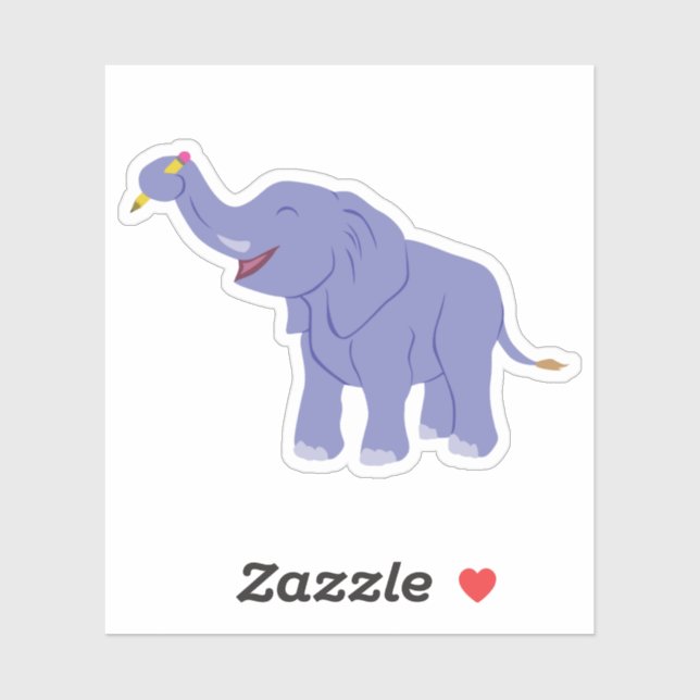 Happy Elephant (Sheet)