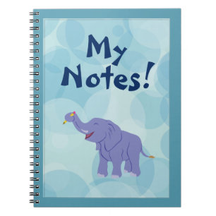 Happy Elephant Notebook