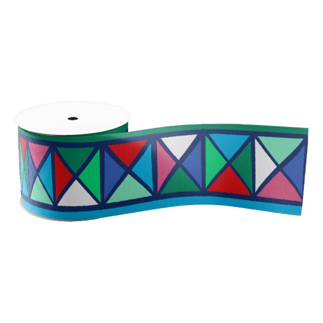 Happy Elves Graphic Ribbon Grosgrain Ribbon (Spool)
