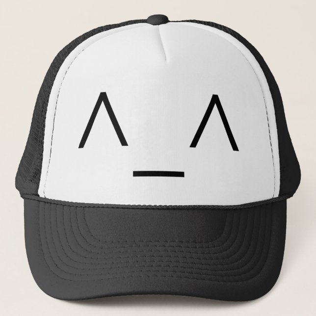 ^_^ Happy Emoticon Hat (Front)