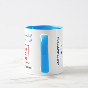 Happy Employee Appreciation Day Thank You + Logo  Mug