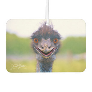 Happy Emu Car Air Freshener