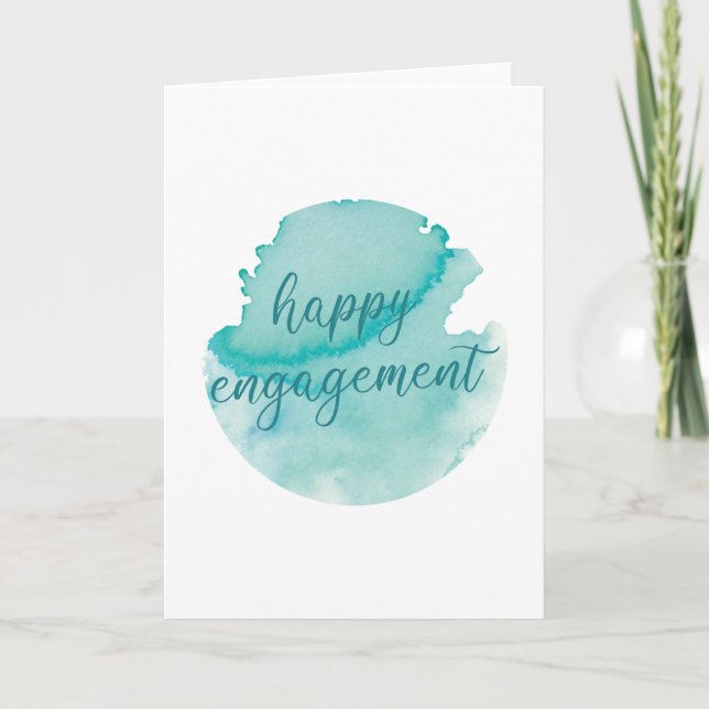 Happy Engagement Card (Front)