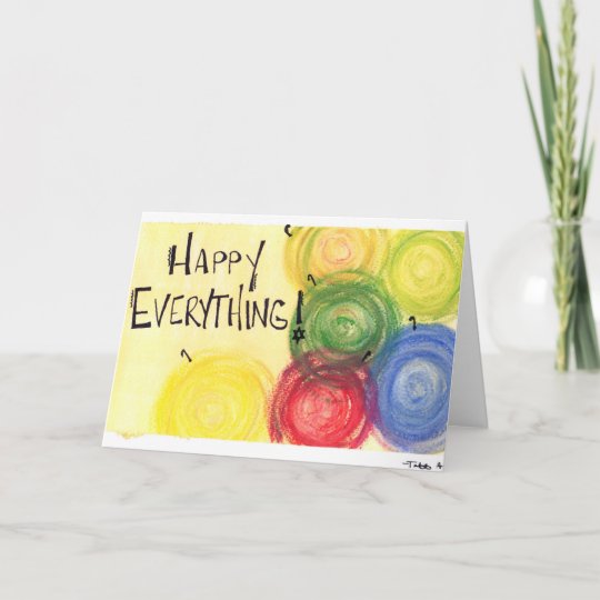 Happy Everything Card Zazzle.co.uk