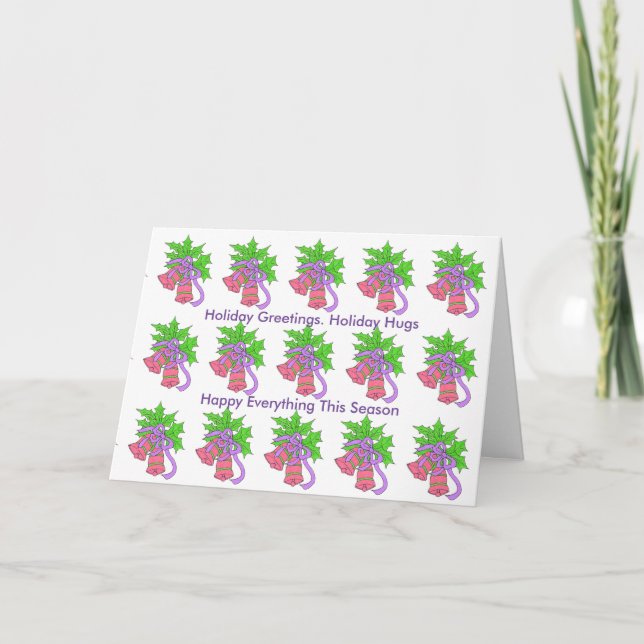 Happy Everything Holiday Card (Front)