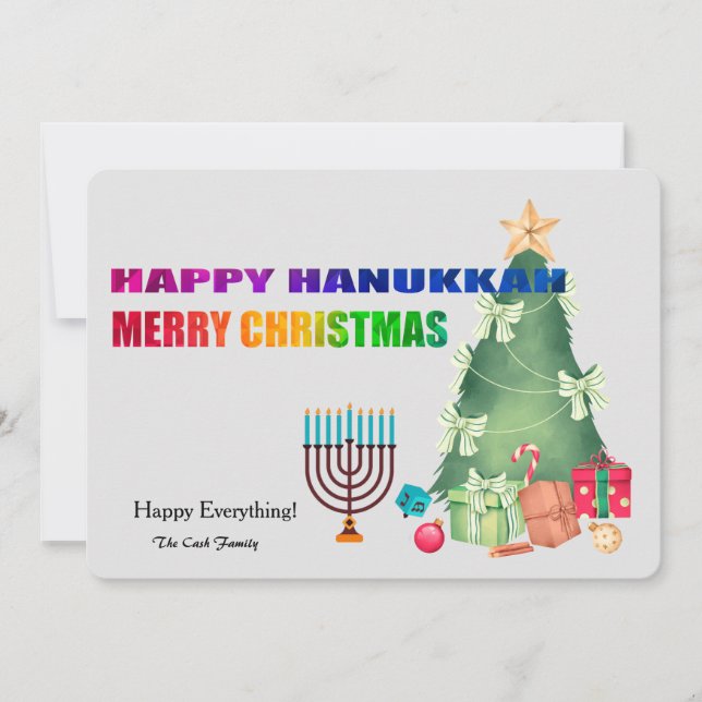 Happy Everything Holiday Greeting Card (Front)