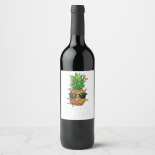 Happy Everything, Rottweiler Dog, Seasons, All Yea Wine Label