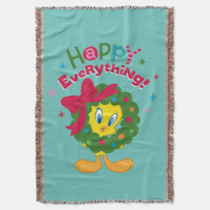 Happy Everything Throw Blanket