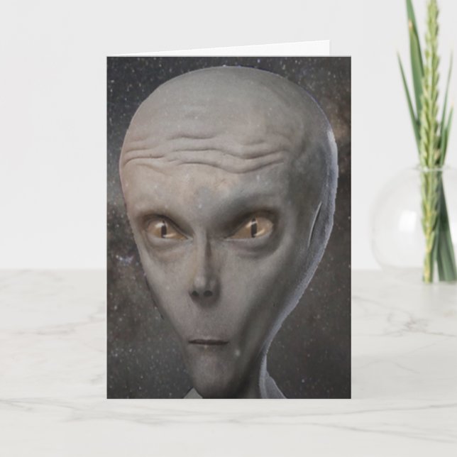 Happy Extraterrestrial Abduction Day - March 20th Card (Front)