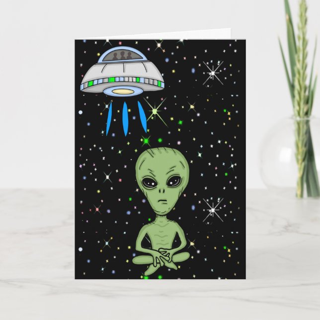 Happy Extraterrestrial Day - March 20th Card (Front)