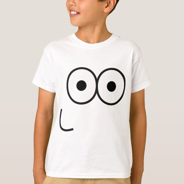 Happy Eyes and Mouth - Kids T-Shirt (Front)