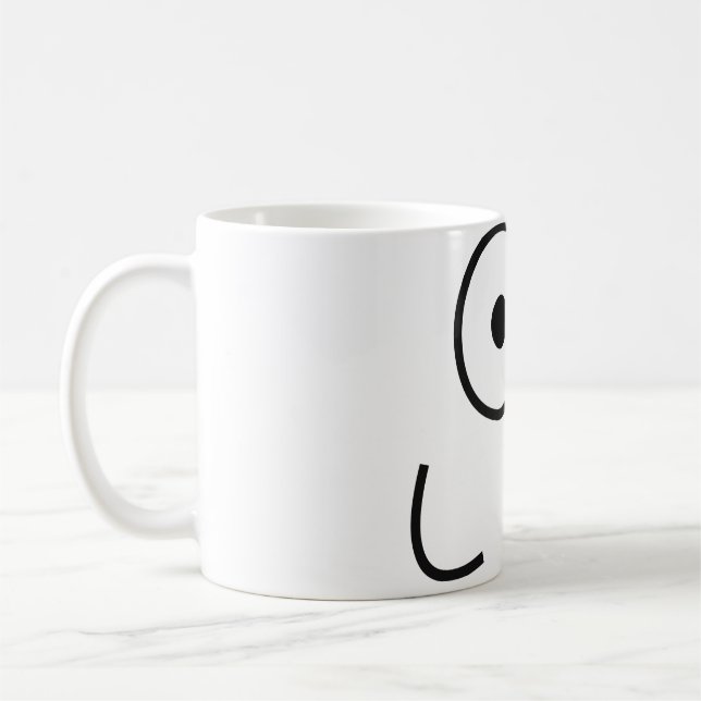 Happy Eyes and Mouth - Mug (Left)