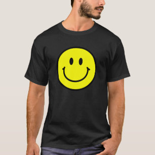 Happy Face Basic Dark T-Shirt