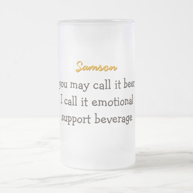 Happy Face Beer Stein (Center)