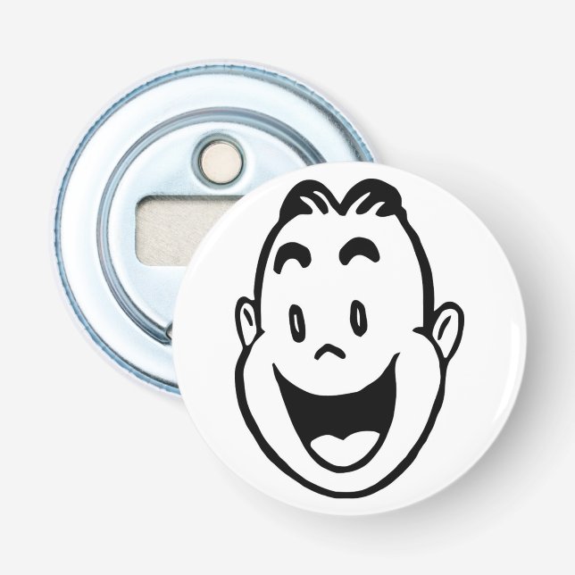 HAPPY FACE BOTTLE OPENER (Front)