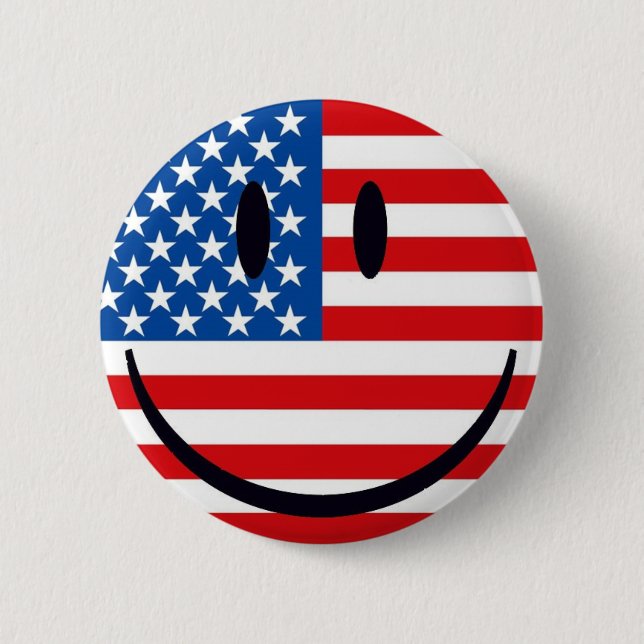 Happy face button (Front)