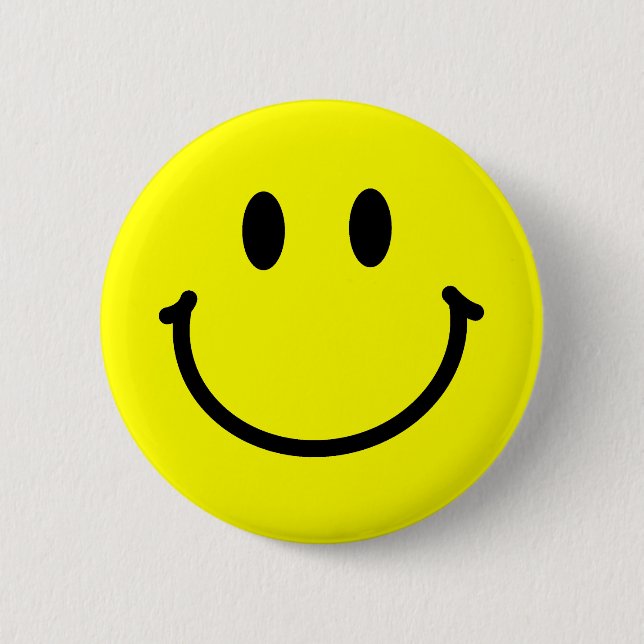 Happy Face Button (Front)