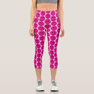 Happy Face Capri Leggings