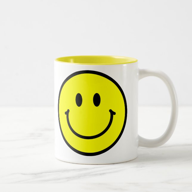 Happy Face Coffee Mug (Right)