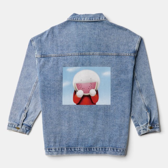 HAPPY FACE DOUG HYDE DENIM JACKET (Back)