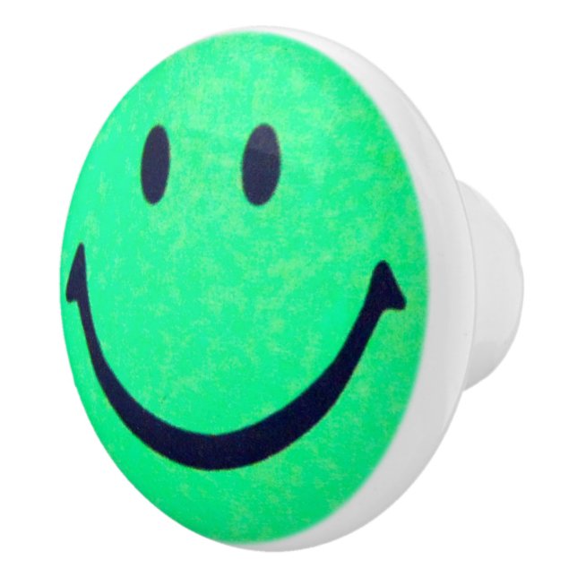 Happy face – Happiness – smiling face Ceramic Knob (Right)